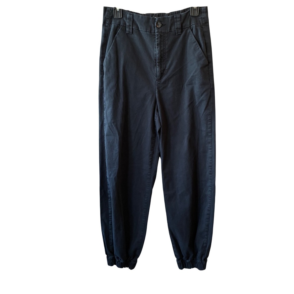 BDG Jogger Pants Women Medium Black Excellent High Rise Elastic Cuff Cotton